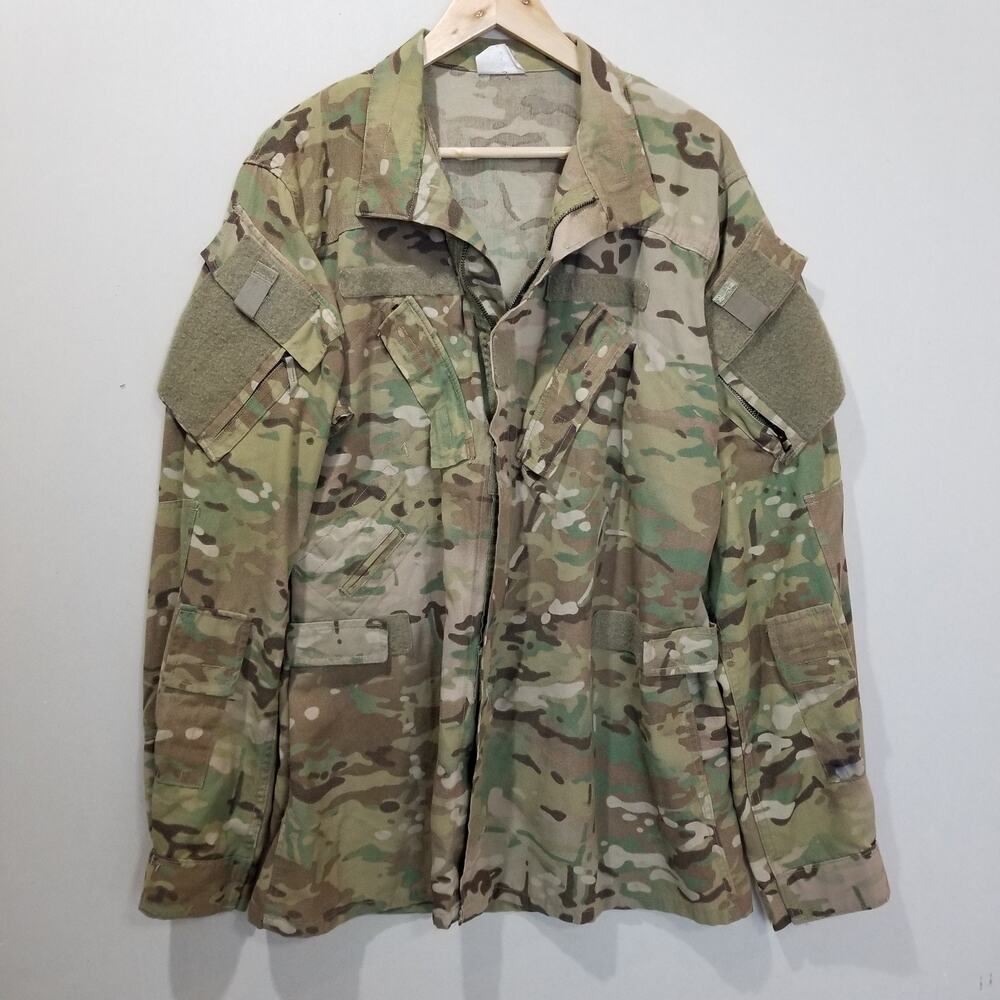 Aurora Aircrew Combat Coat Mens Large Long OCP Multicam A2CU FR Aramid USGI